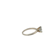 1.04ctw Round Diamond Solitaire 14K Yellow Gold Engagement Ring