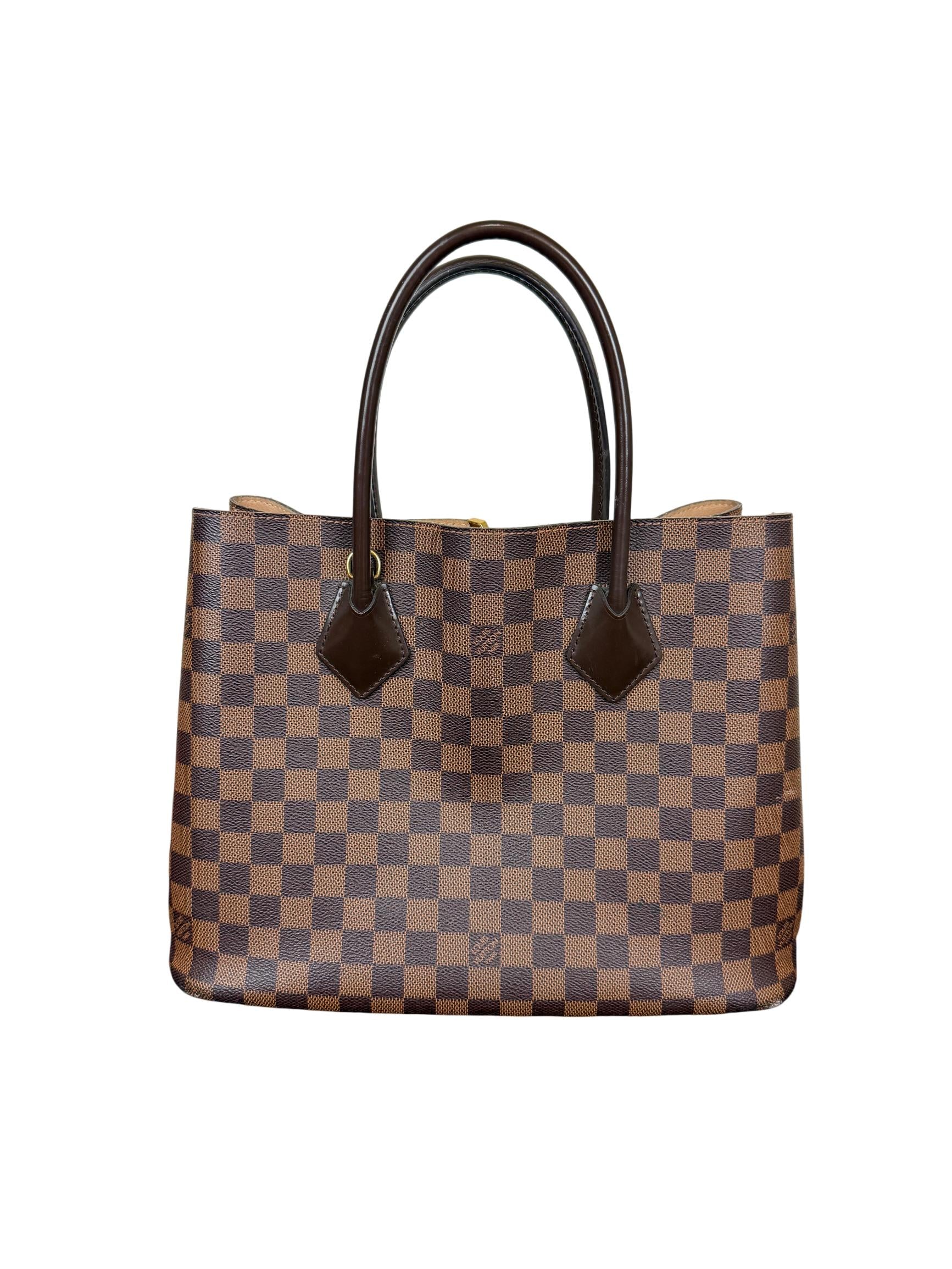 Louis Vuitton Damier Ebene Kensington Tote Bag