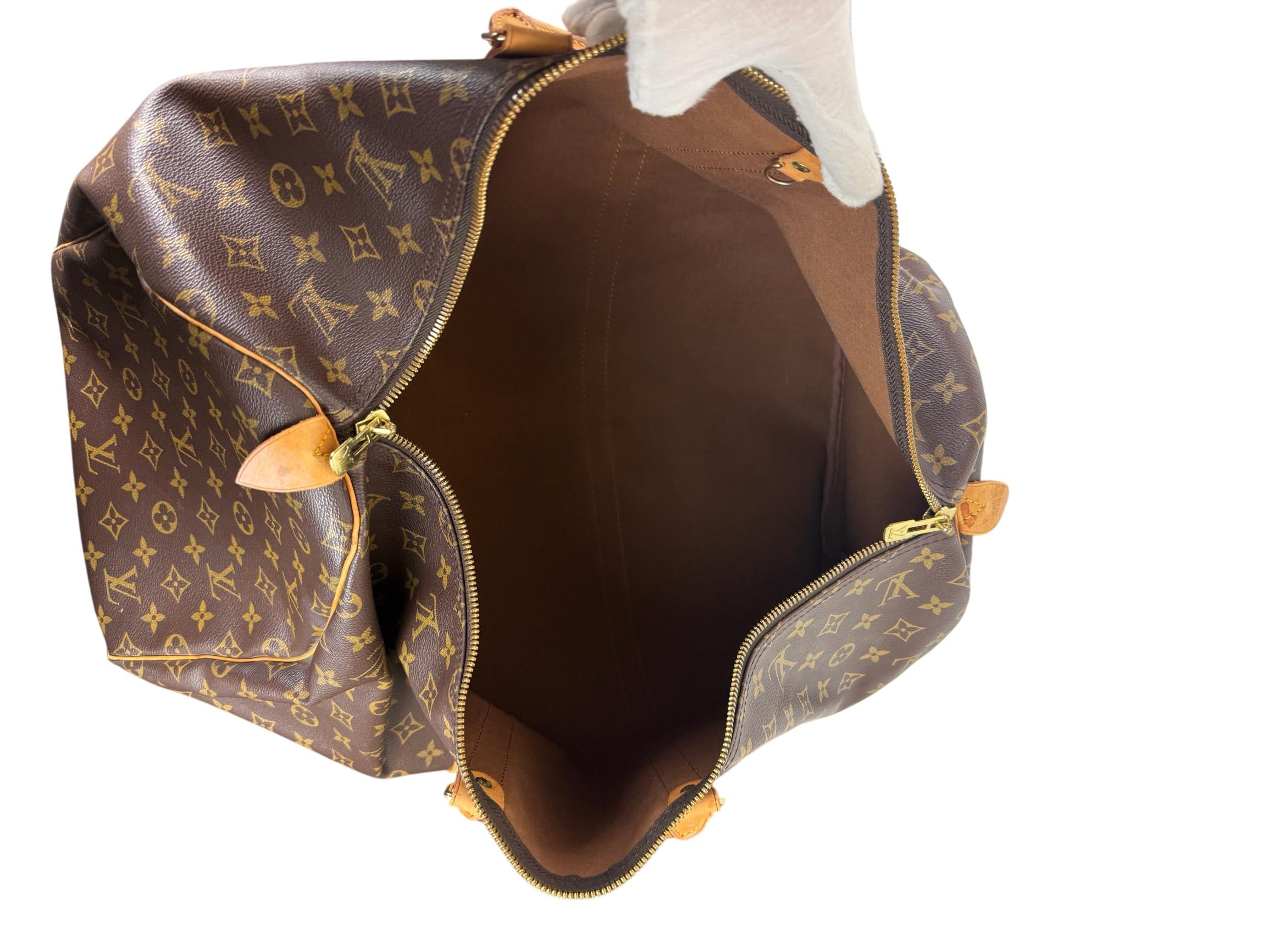 Louis Vuitton Keepall 55 Monogram Canvas Duffel Bag