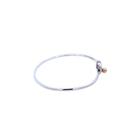 Tiffany & Co. Two Tone Love Knot Bangle Bracelet