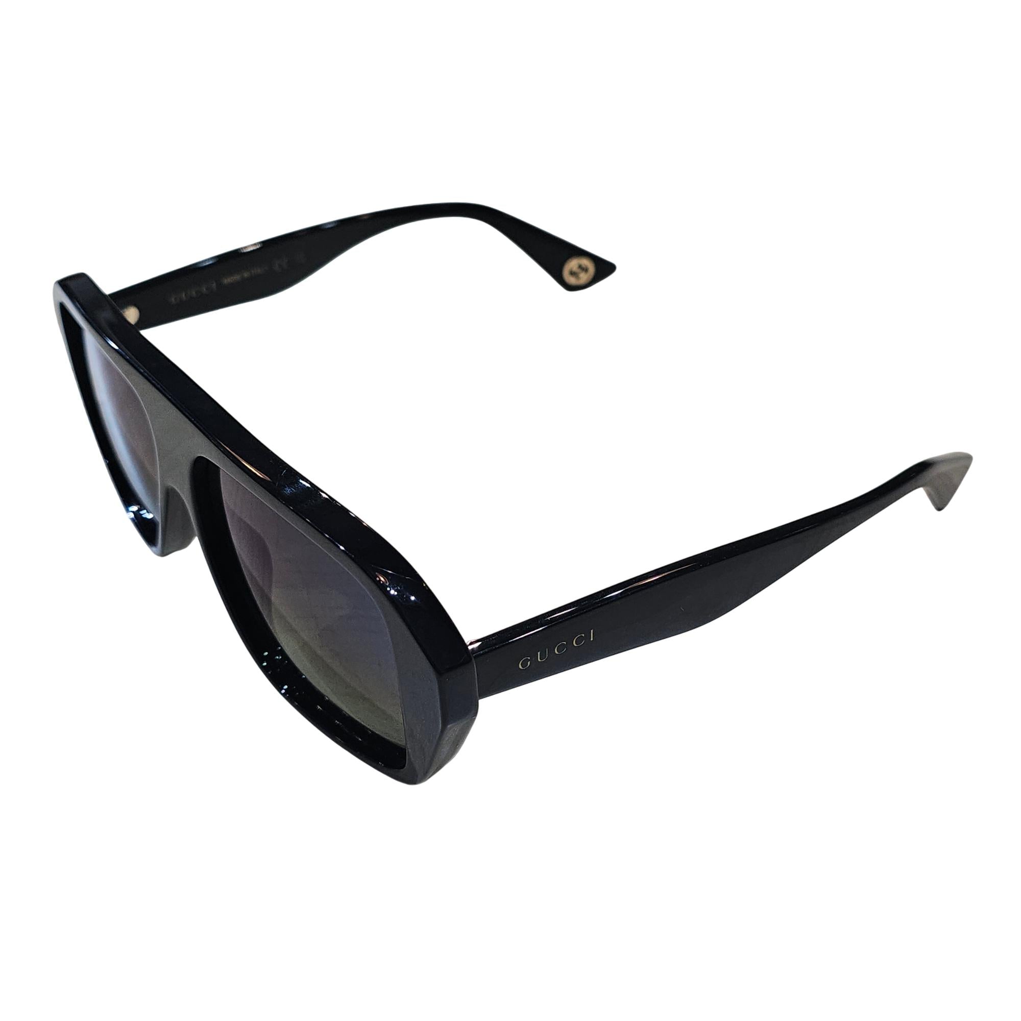 Gucci GG1615S 001 Aspen 57MM Navigator Sunglasses