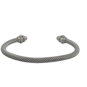 Classic Cable Bracelet 4mm Sterling Silver Aluminum David Yurman 925