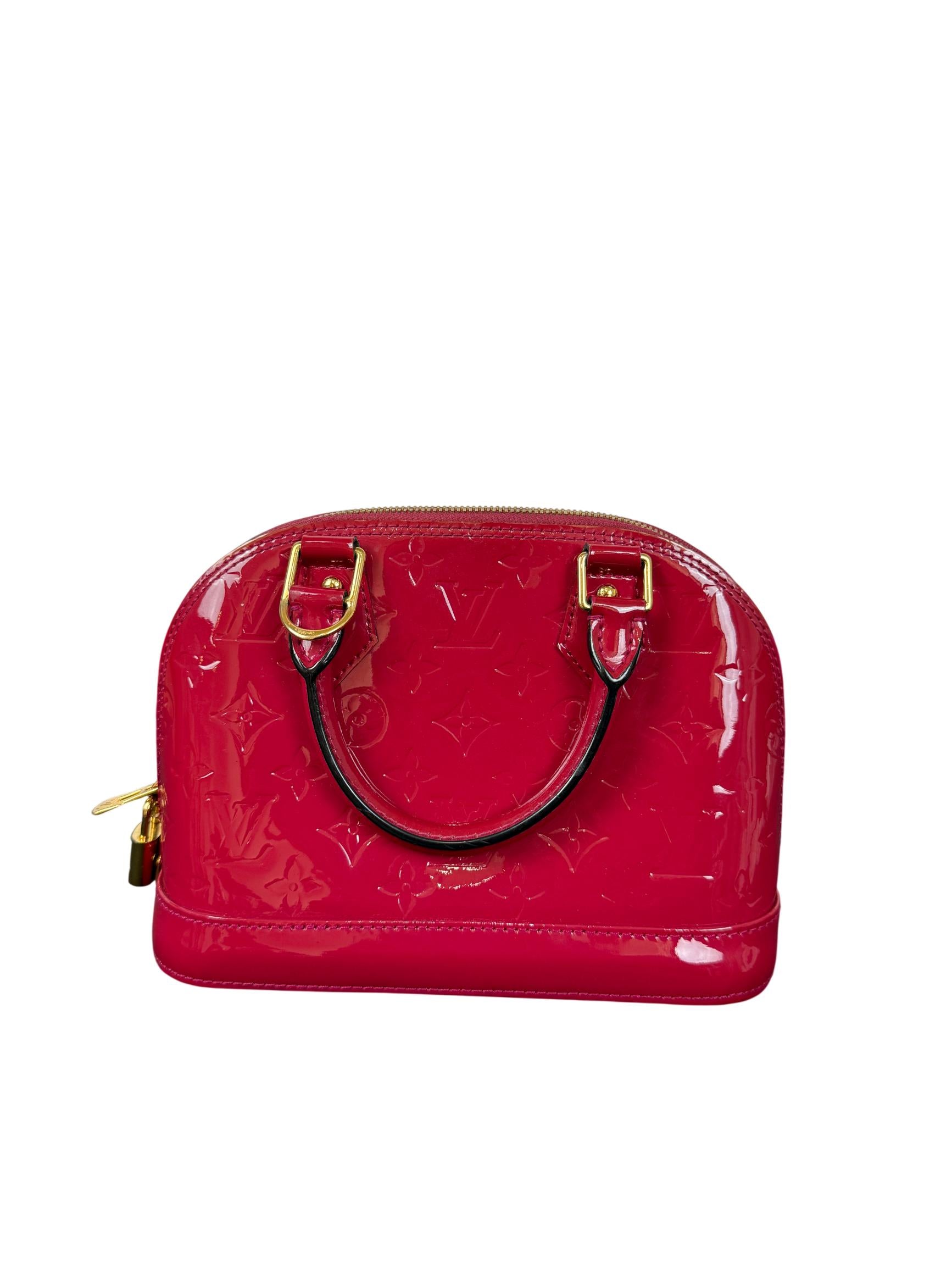 Louis Vuitton Alma BB Monogram Vernis