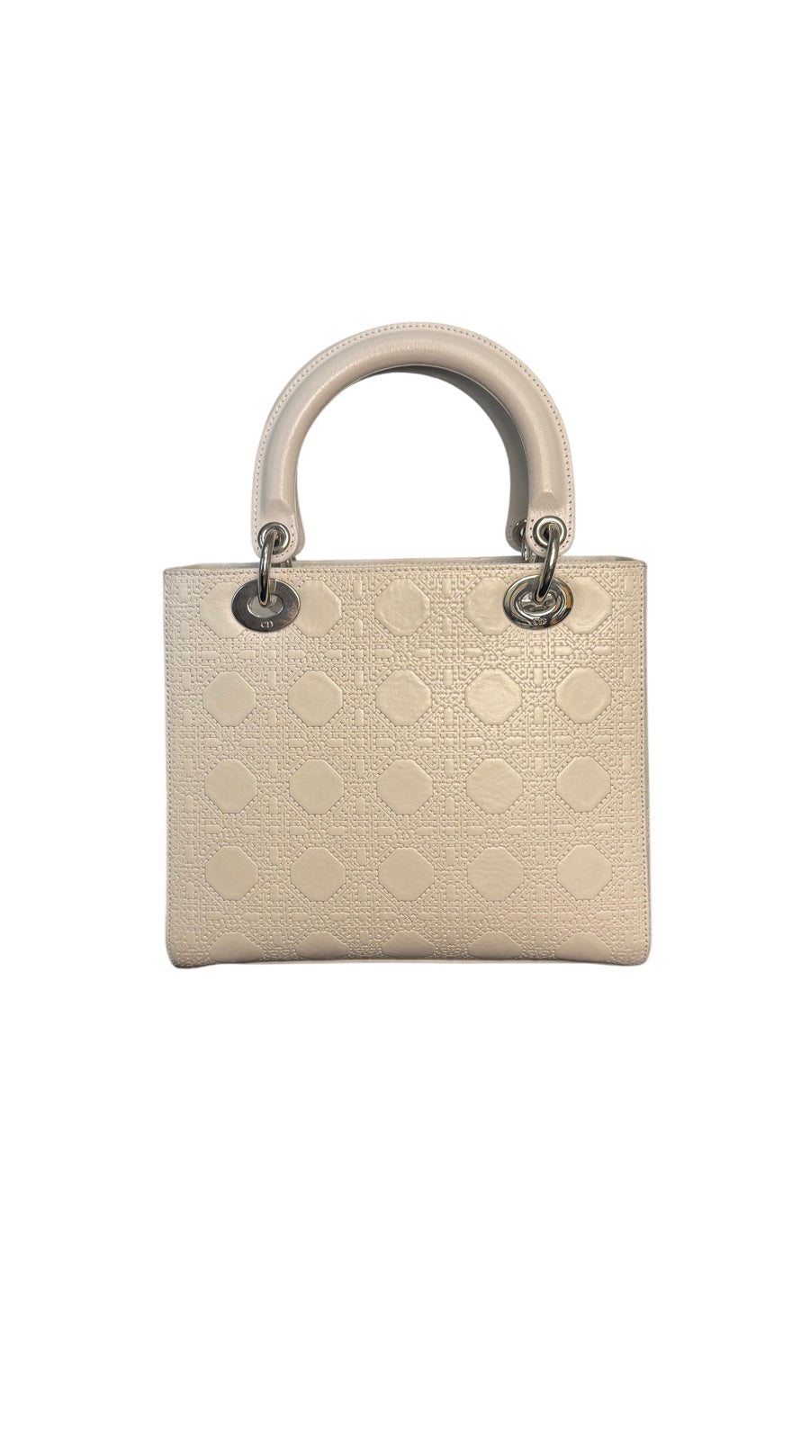 Dior Lady Dior Medium Leather Handbag
