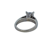 Natural Diamond Princess Cut 2ctw 14K White Gold Ring