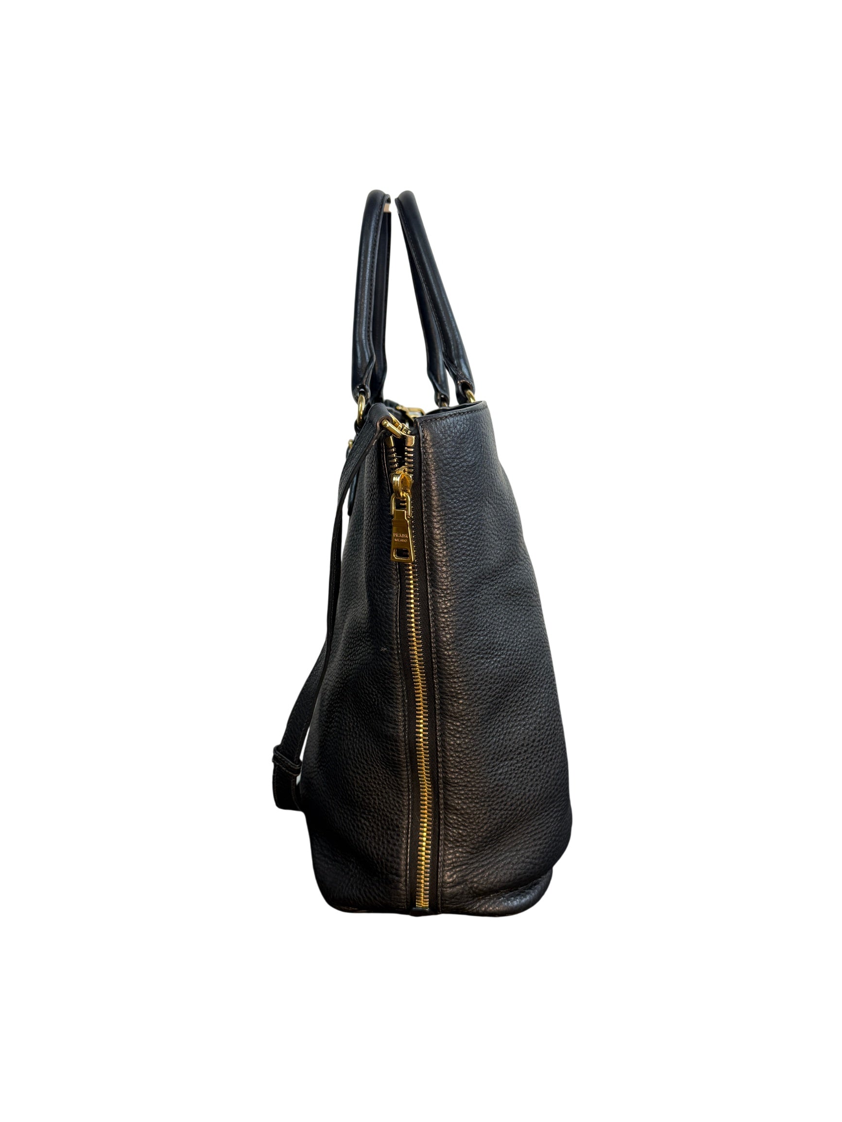 Prada Vitello Daino Leather Tote Bag