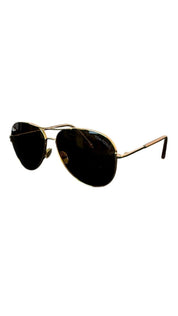 Tom Ford TF523 28N Gold Aviator Sunglasses
