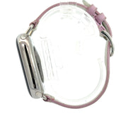 Hermès Series 10 Apple Watch 42mm with Pink Fabric Band