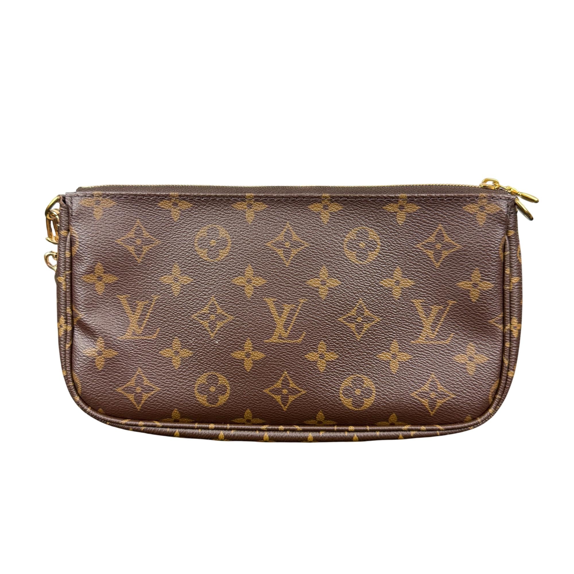 Louis Vuitton Multi Pochette Accessoires Monogram Canvas Crossbody Bag