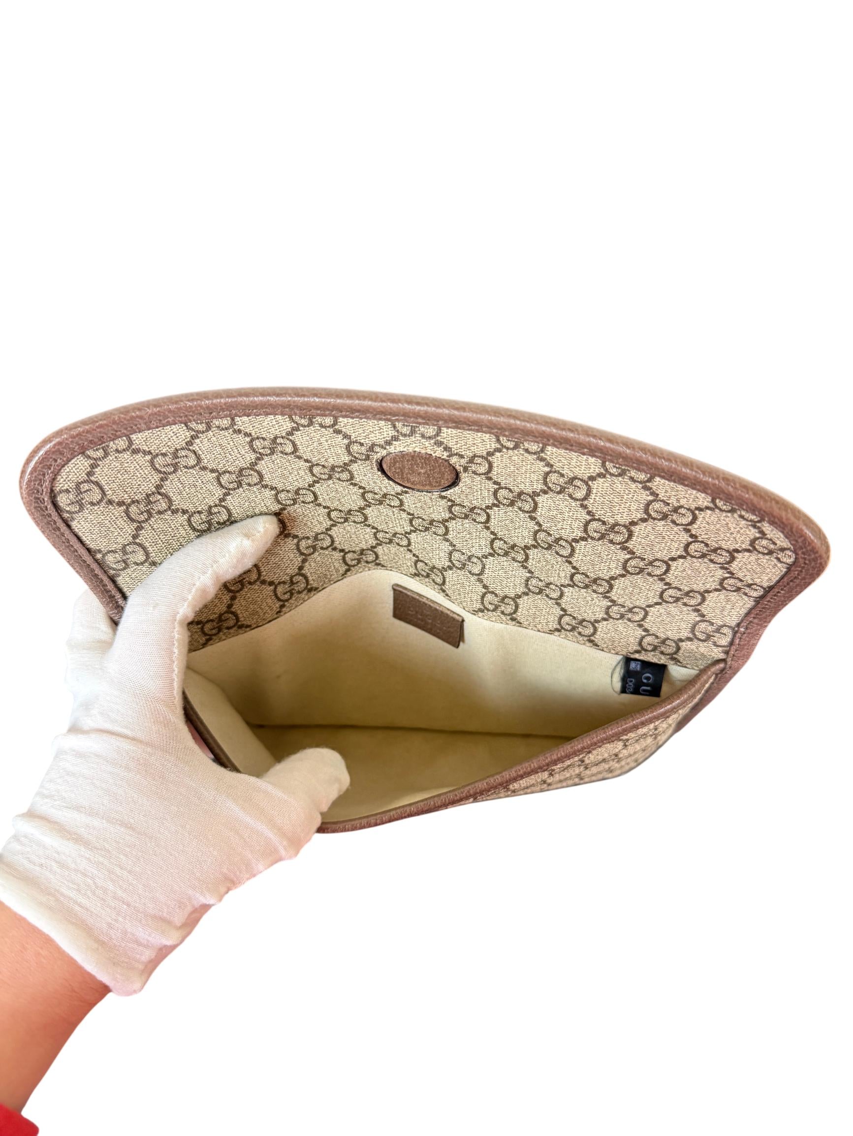Gucci GG Supreme Monogram Canvas Neo Vintage Belt Bag