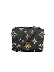 Louis Vuitton Pochette Métis Bicolour Monogram Empreinte Leather Bag