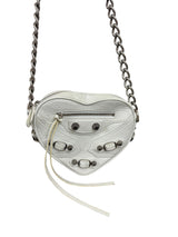 Balenciaga Le Cagole Mini Heart Shaped Crossbody Bag