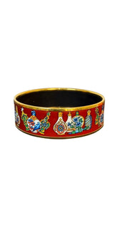 Hermès Vintage Enamel Bangle Bracelet