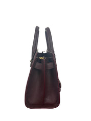 Saint Laurent Sac de Jour Nano Top Handle Bag in Bordeaux