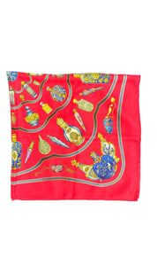 Hermes Qu'importe Le Flacon Silk Scarf