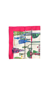 Hermes Passementerie Silk Scarf