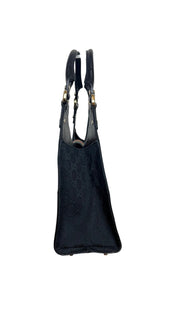 Gucci Vintage Junco Web Handbag