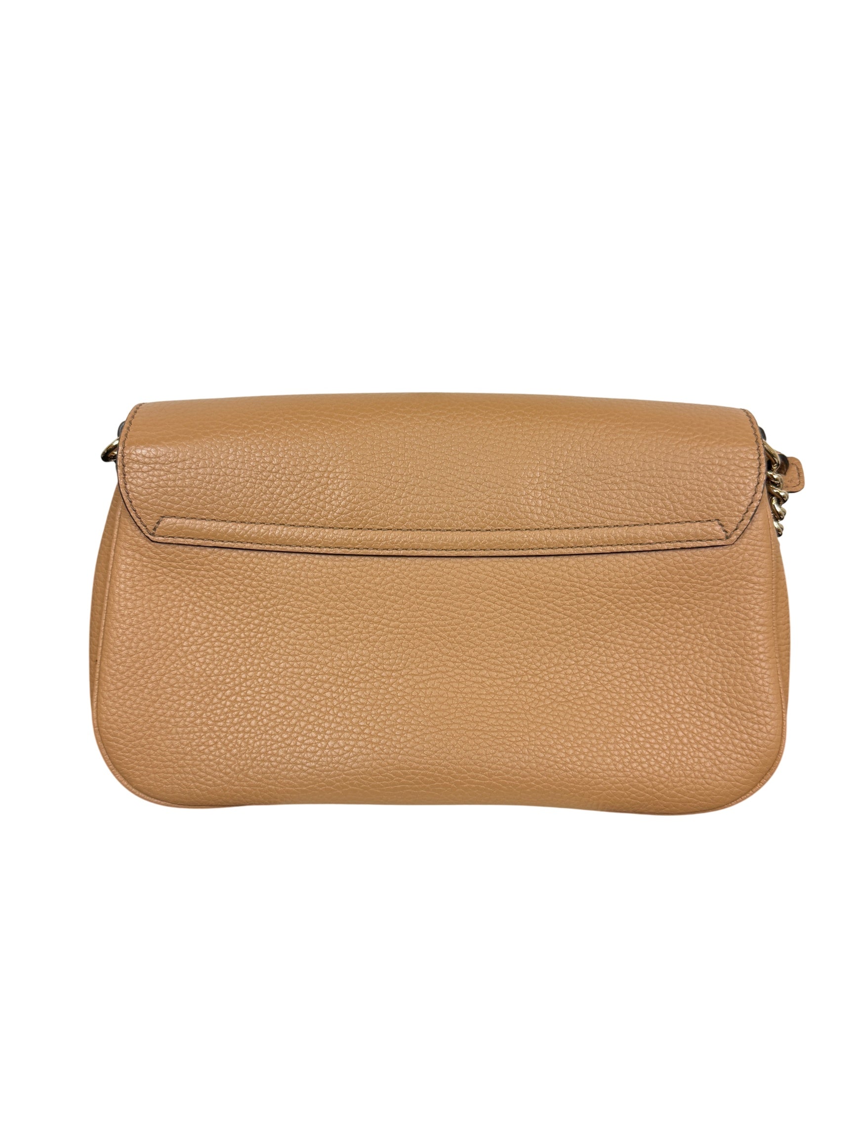 Gucci Soho Chain Flap Leather Crossbody Bag