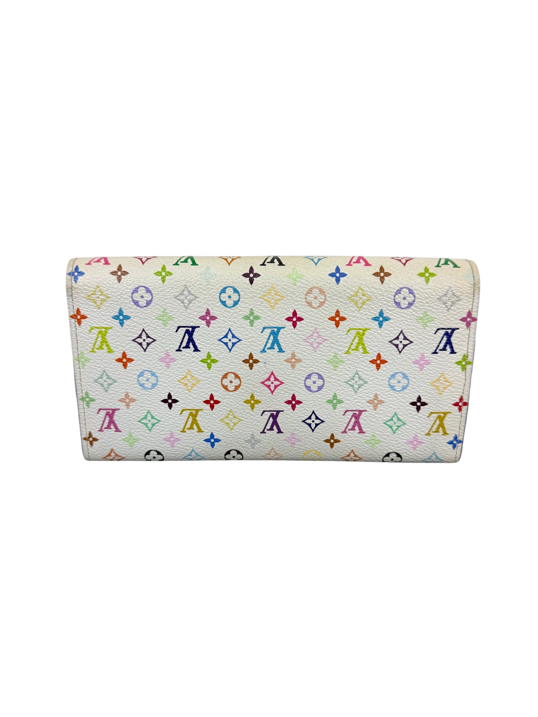 Louis Vuitton Sarah Wallet Multicolore Monogram by Takashi Murakami