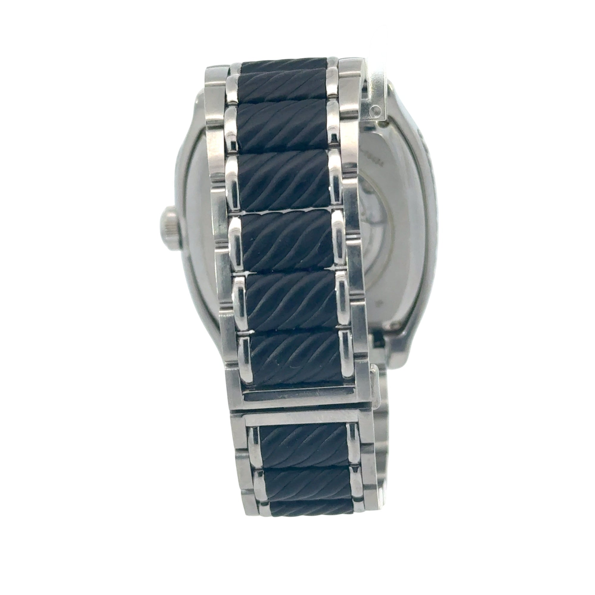 David Yurman Thoroughbred Dual Time GMT Watch Stainless Steel