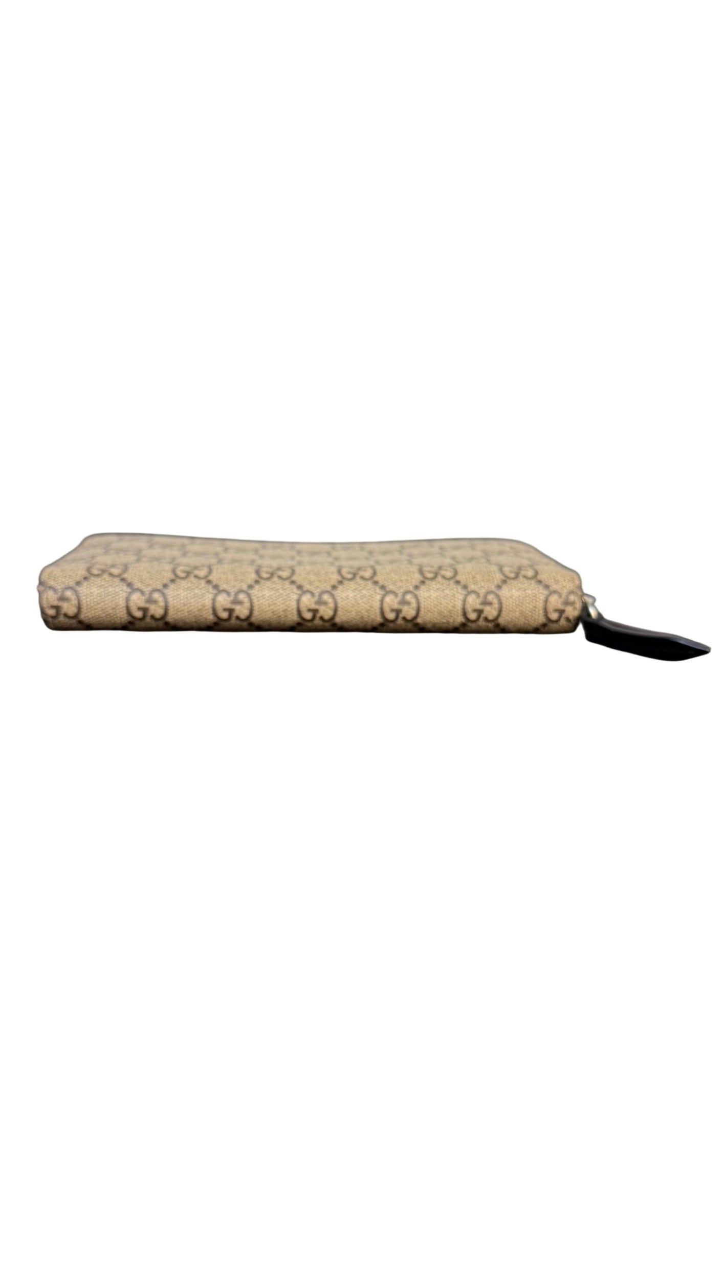 Gucci Kingsnake GG Supreme Monogram Zip Wallet