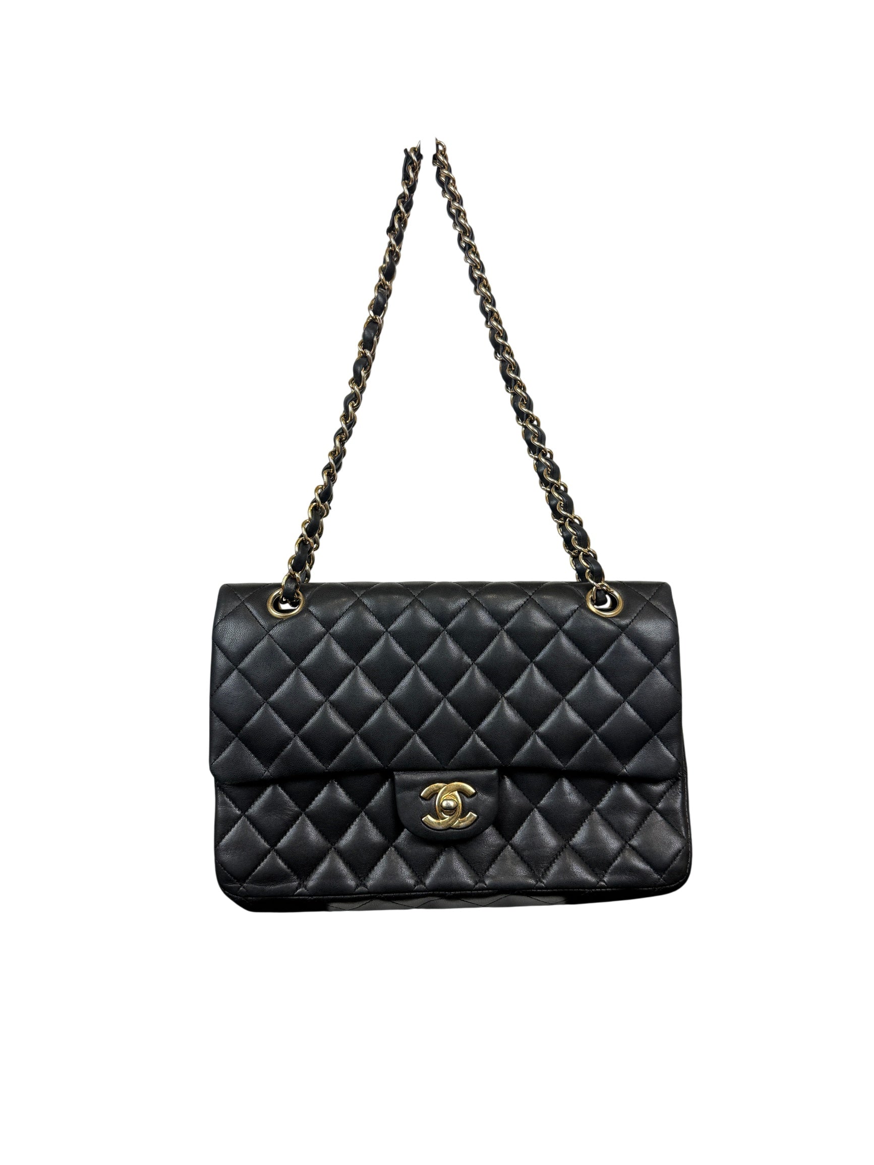Chanel Caviar Leather Classic Double Flap Medium
