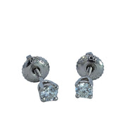 Tiffany & Co. Platinum and Diamond Stud Earrings