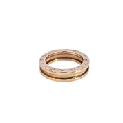 BVLGARI B.zero1 Ring, 1 Band, 18K Rose Gold, Size 52