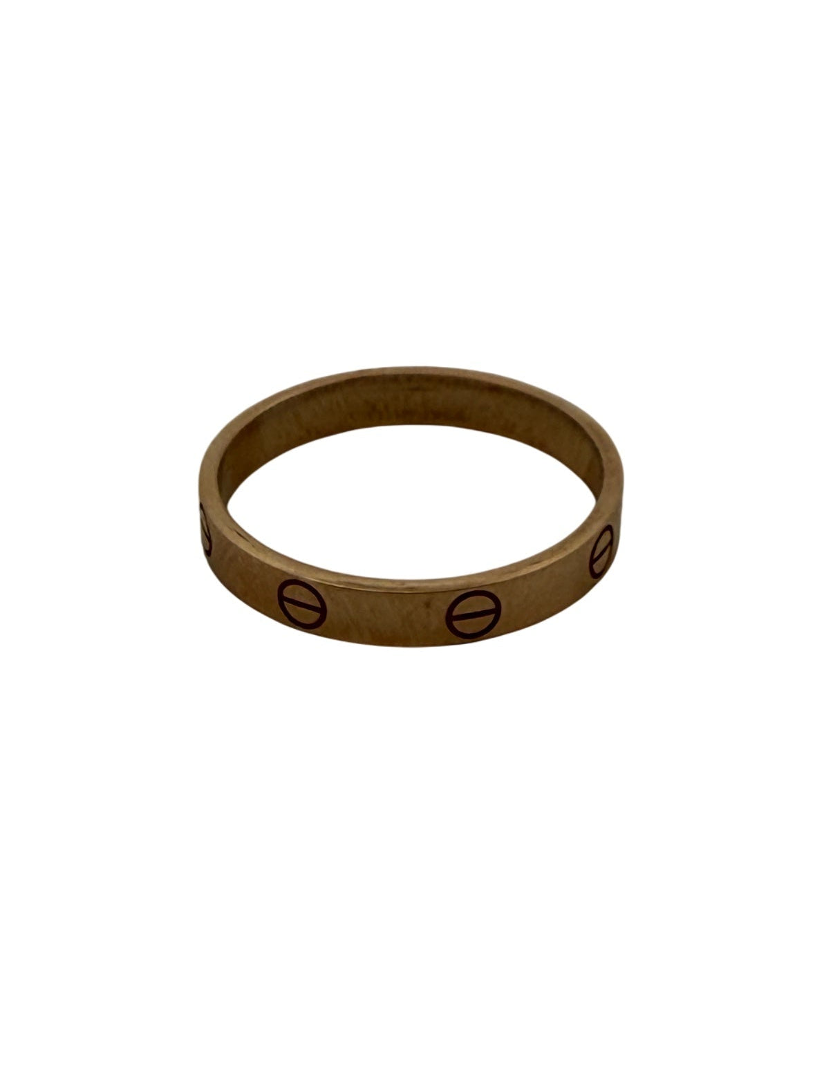 Cartier Love Ring 18k Yellow Gold