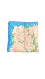 Hermes Les Pivoines Silk Scarf
