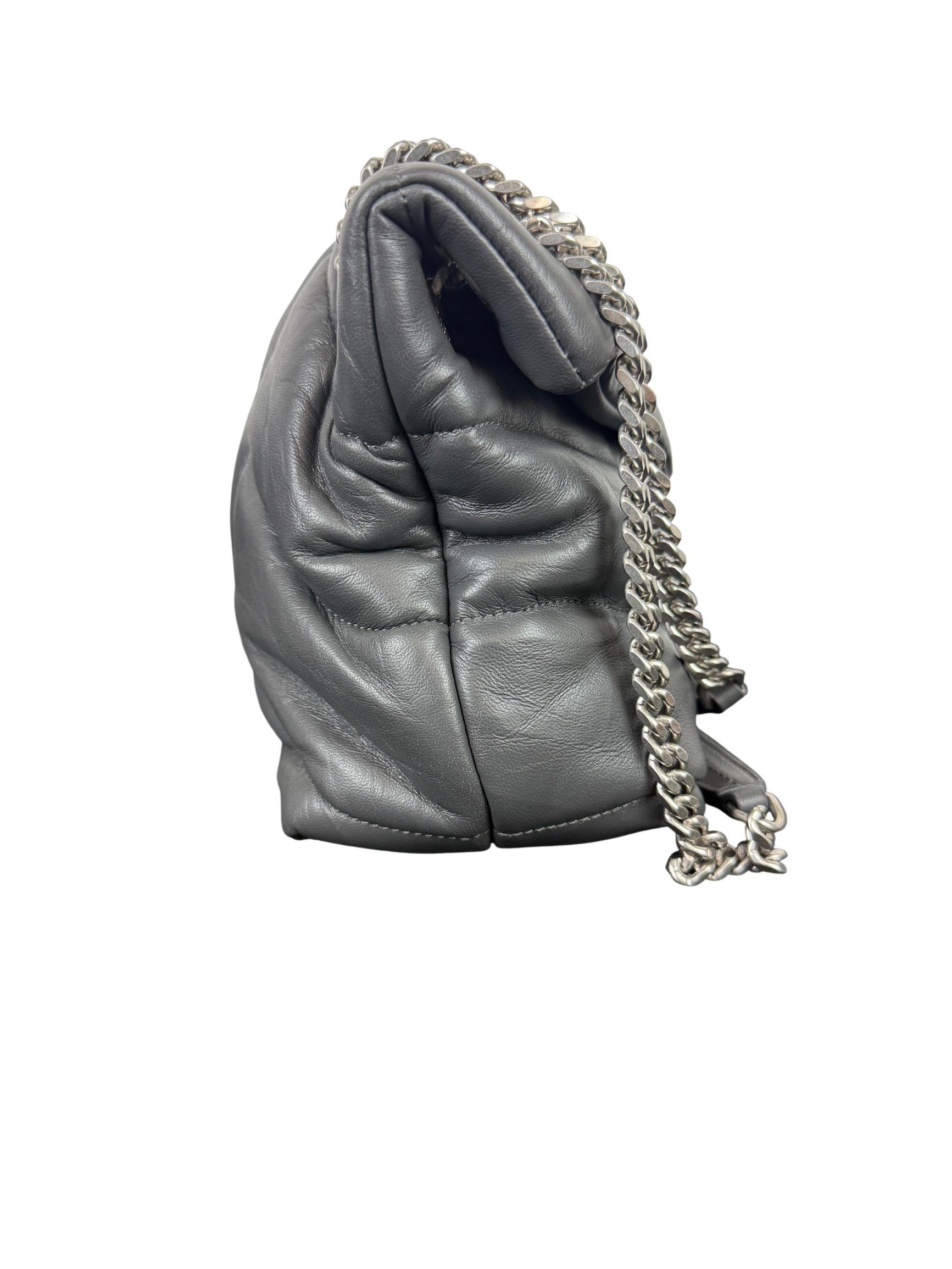 Yves Saint Laurent Loulou Puffer Medium Quilted Leather Shoulder Bag