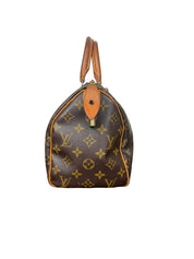 Louis Vuitton Speedy 25 Monogram Canvas Handbag
