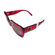 Versace Medusa Insignia VE4384B Red Square Sunglasses