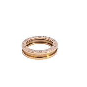BVLGARI B.zero1 Ring, 1 Band, 18K Rose Gold, Size 52