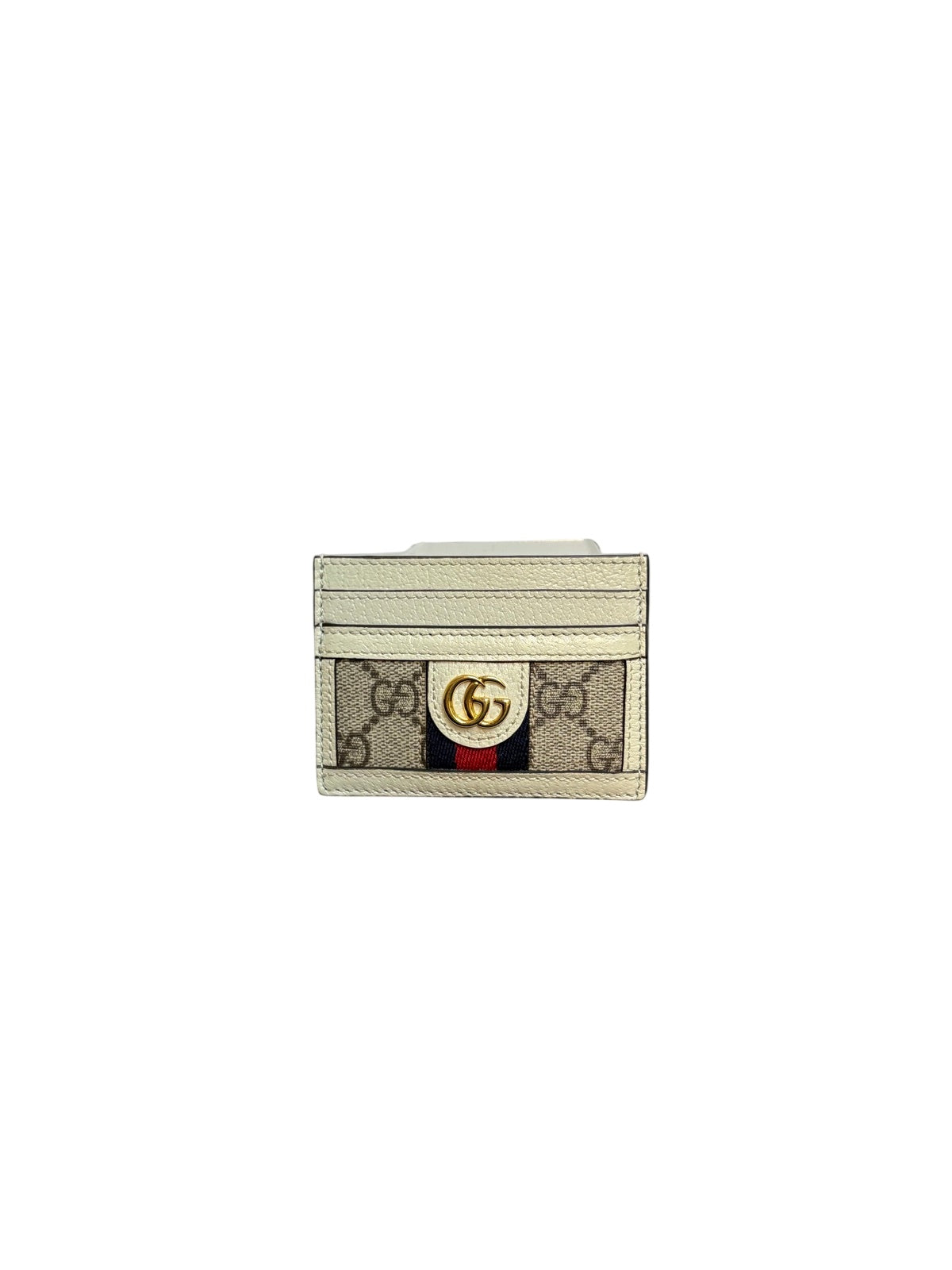 Gucci Monogram Stripe Cardholder