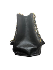 Chanel Grand Shopping Tote in Black Caviar Leather with Gold Hardware