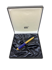 Montblanc Meisterstück Solitaire Ramses II Lapis Lazuli Vermeil Fountain Pen