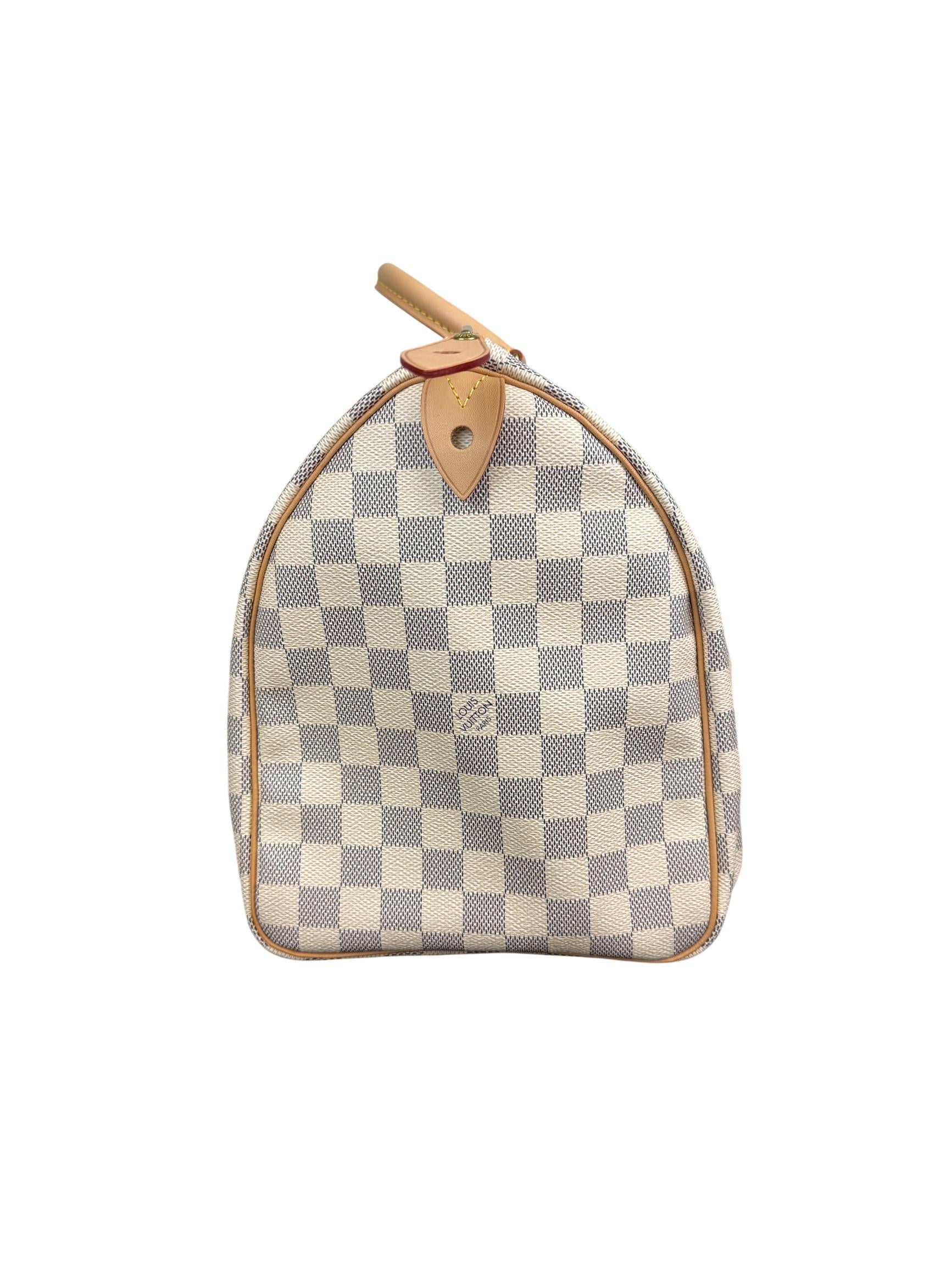Louis Vuitton Speedy 35 Damier Azur