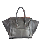 Celine Luggage Phantom Medium Leather Tote Bag