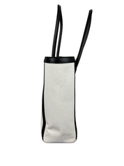 Balmain B-Army 42 Leather-Trimmed Canvas Tote Bag