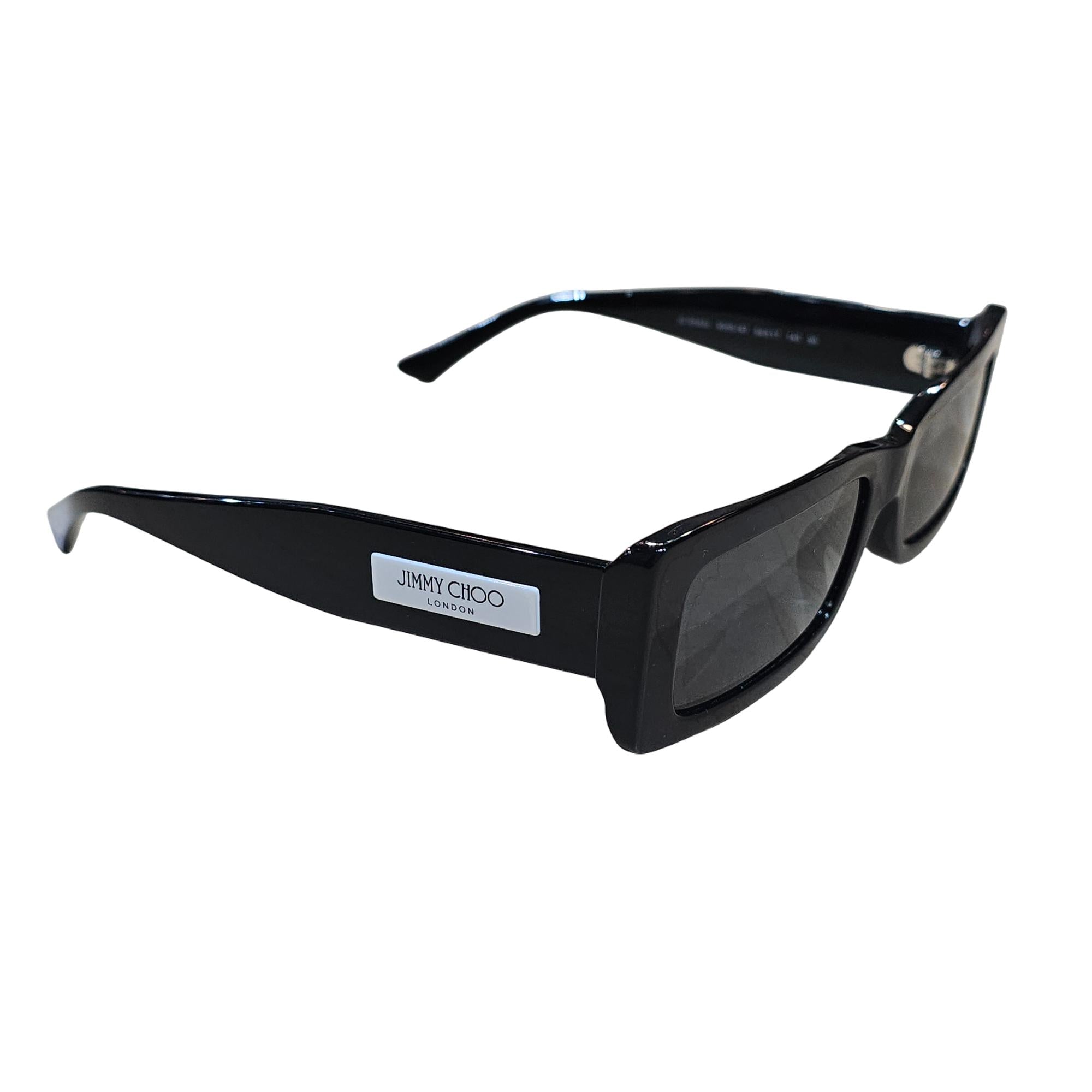 Jimmy Choo JC5040U Black Rectangular Sunglasses