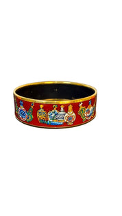 Hermès Vintage Enamel Bangle Bracelet