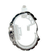 Cartier Pasha 32mm 18K White Gold Watch with Diamond Bezel 2398