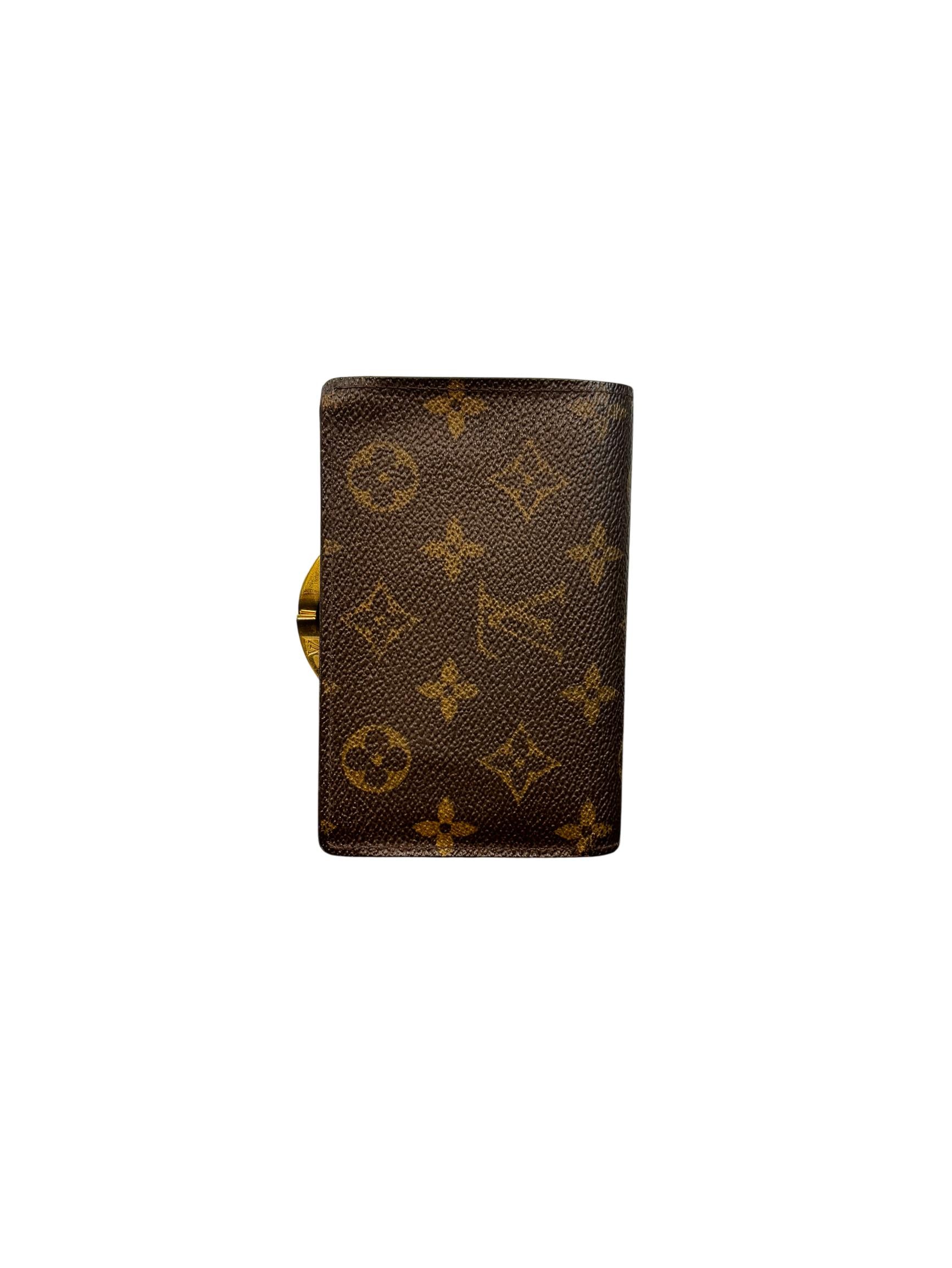 Louis Vuitton Portefeuille Viennois Kisslock Wallet