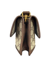 Gucci GG Supreme Monogram Web Small Neo Vintage Double Flap Bag