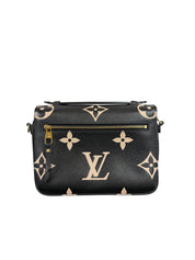 Louis Vuitton Pochette Métis Bicolour Monogram Empreinte Leather Bag