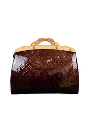 Louis Vuitton Monogram Vernis Amarante Brea GM Handbag