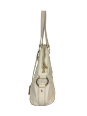 Saint Laurent Muse White Leather Satchel