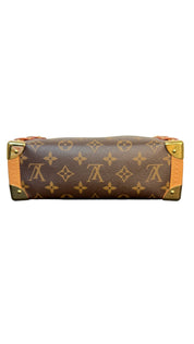 Louis Vuitton Side Trunk MM Monogram Canvas Shoulder Bag