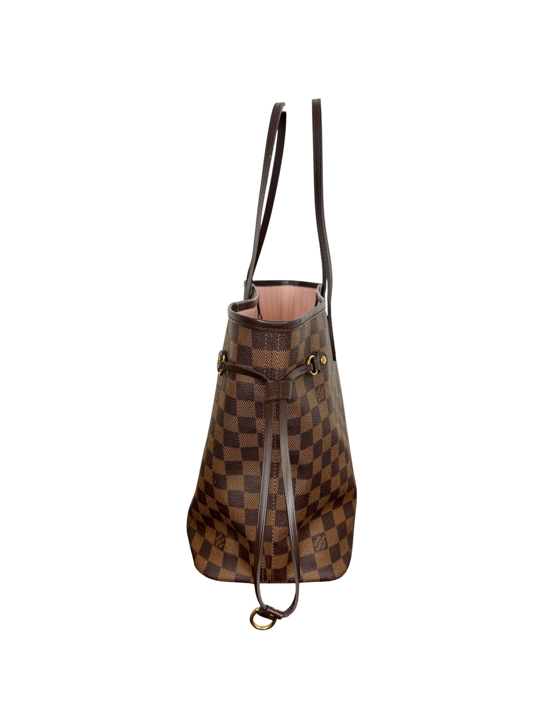 Louis Vuitton Neverfull MM Damier Ebene Tote Bag
